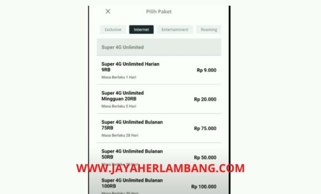 Cara Beli Paket Smartfren Unlimited Bulanan Cara Beli Paket Smartfren Unlimited Bulanan