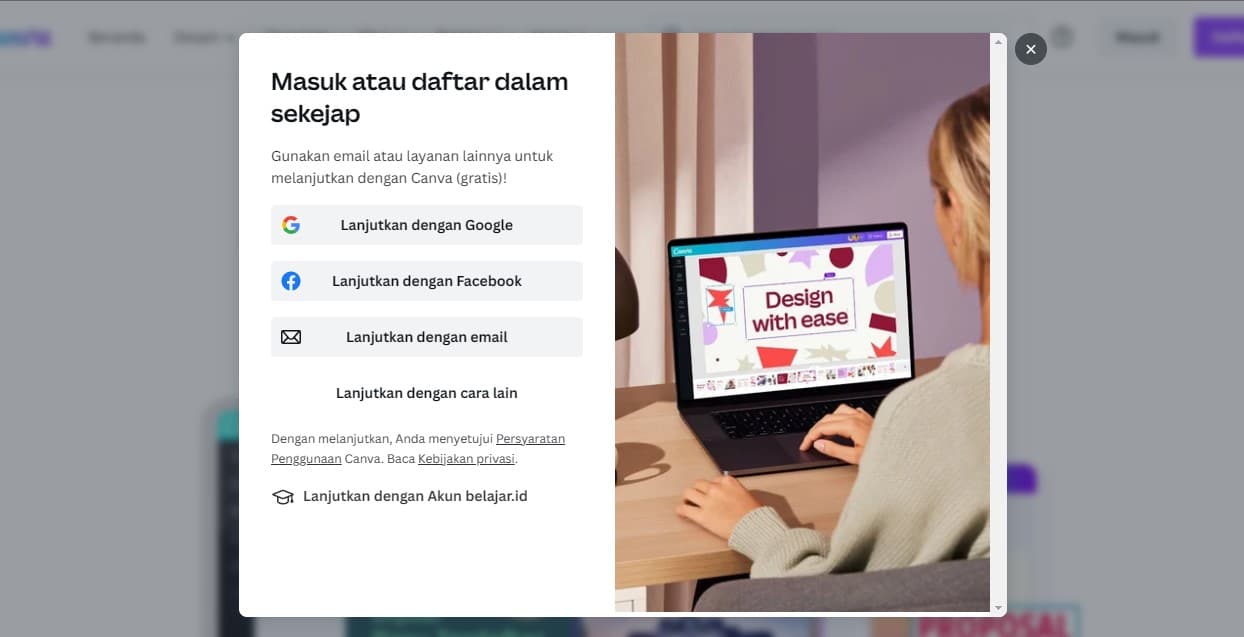 bagaimana cara menggunakan canva untuk media pembelajaran