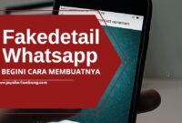 Fakedetail Whatsapp