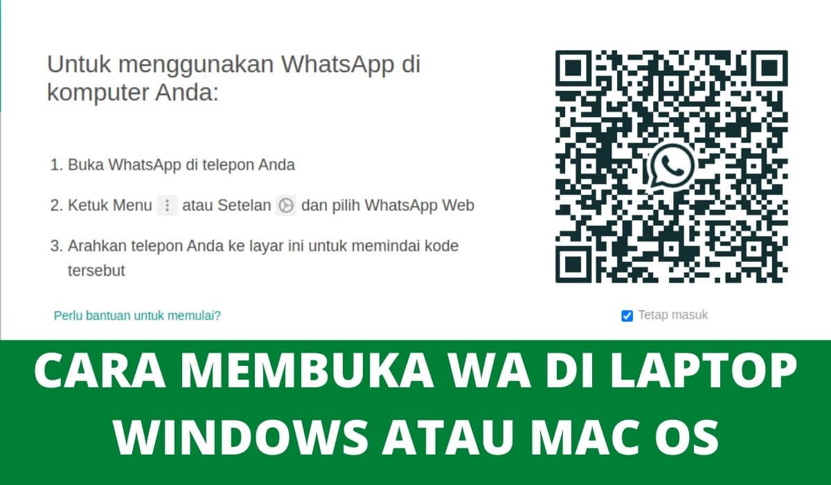 cara membuka wa di laptop cara membuka wa di laptop