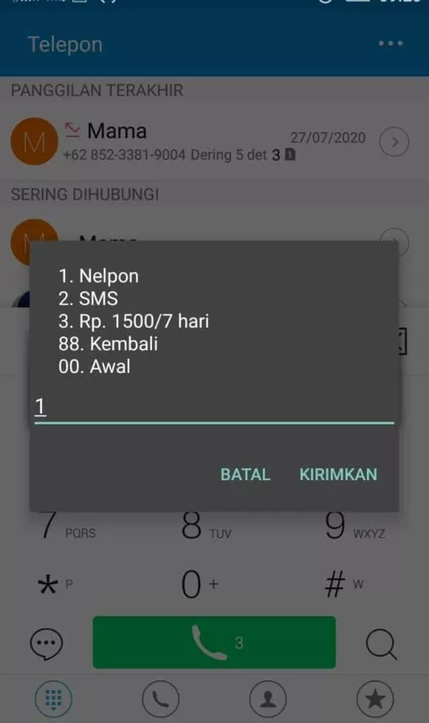 Cara cek paket nelpon tri Cara cek paket nelpon tri