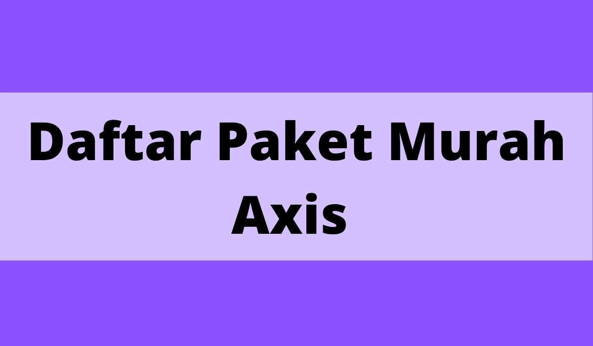 Paket Axis murah Paket Axis murah