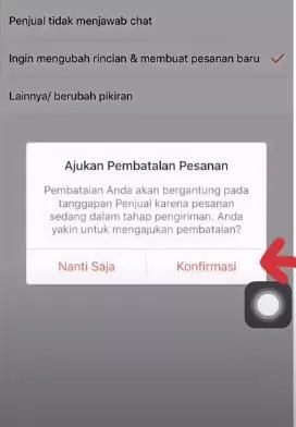 CARA MEMBATALKAN PESANAN DI SHOPEE CARA MEMBATALKAN PESANAN DI SHOPEE