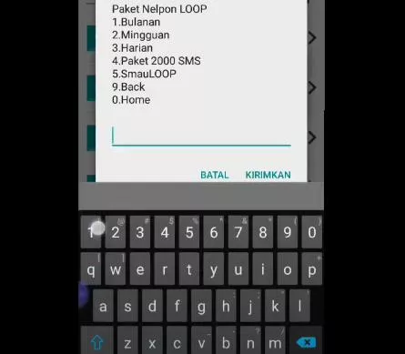 paket TM simpati loop paket TM simpati loop