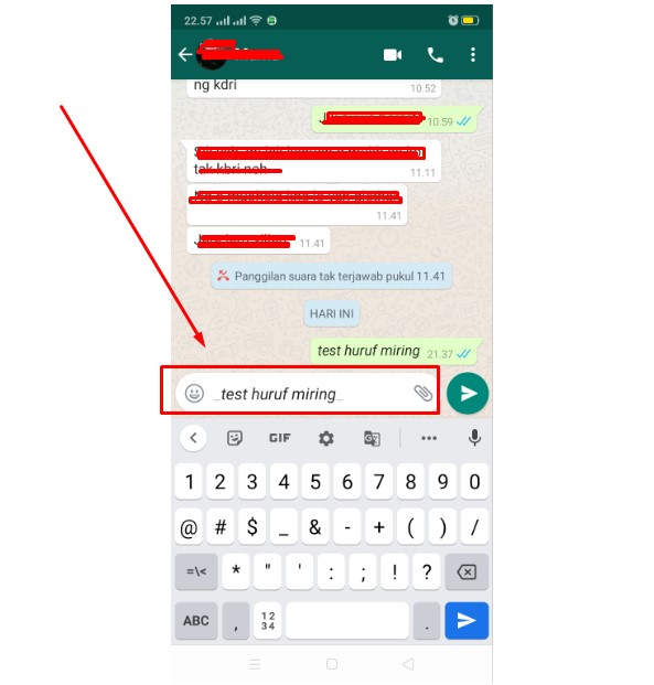 cara membuat tulisan miring di whatsapp cara membuat tulisan miring di whatsapp