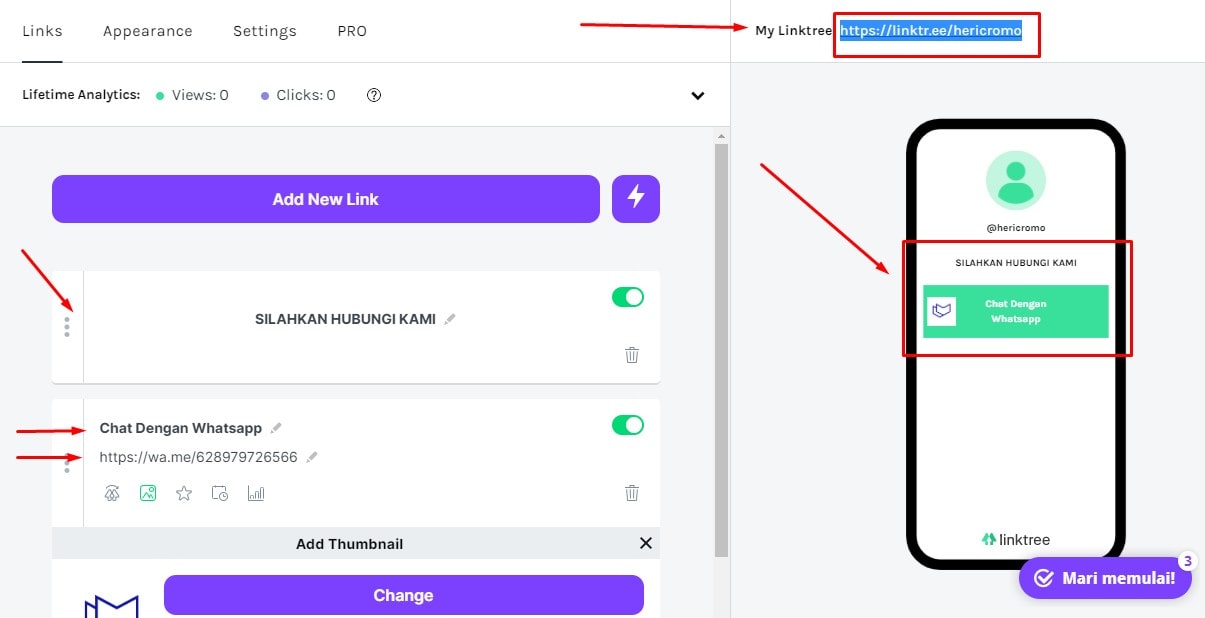 cara membuat link wa cara membuat link wa