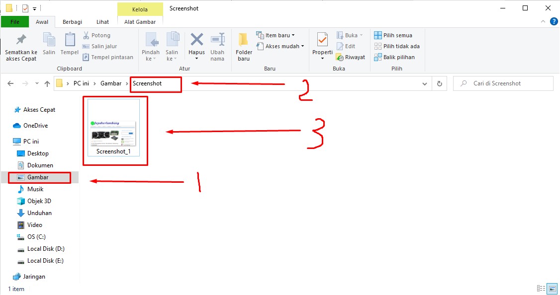 cara melihat hasil screenshot di laptop cara melihat hasil screenshot di laptop