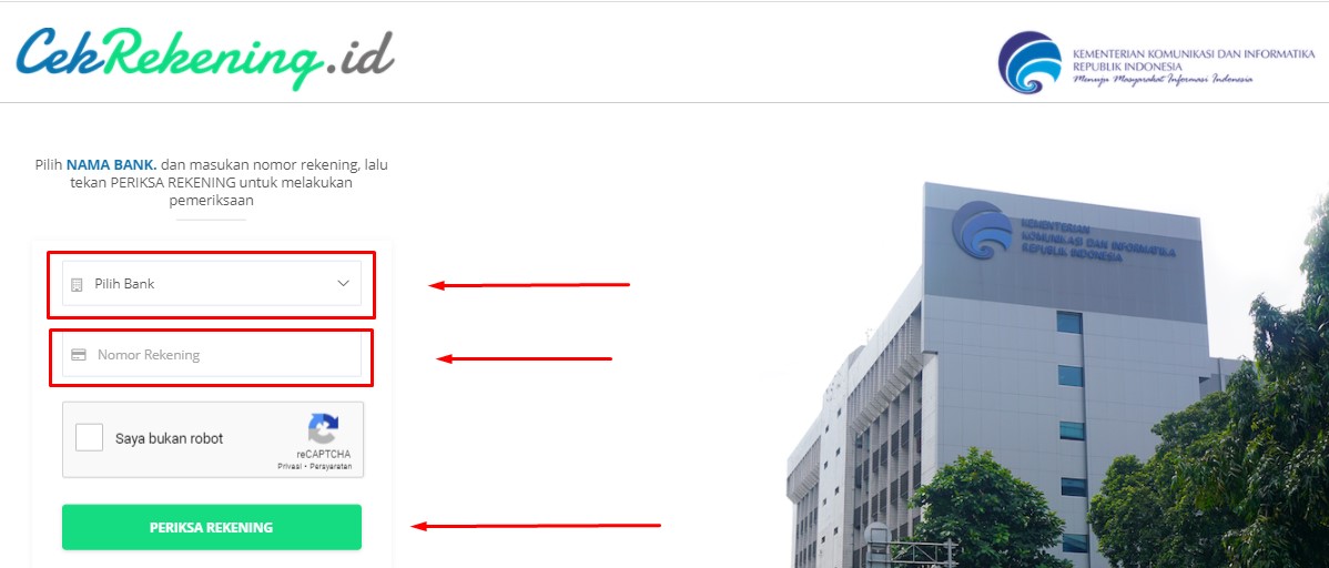 cek nama pemilik rekening bank cek nama pemilik rekening bank
