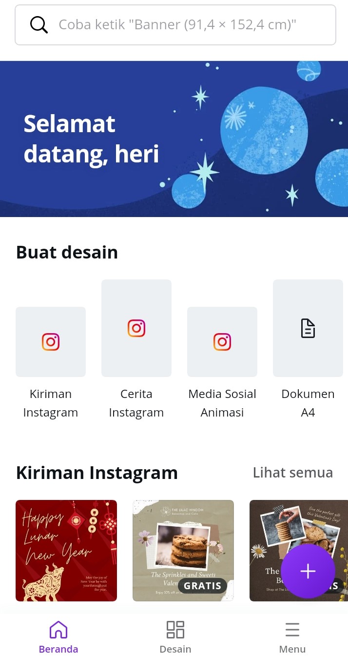 Cara membuat banner di hp Cara membuat banner di hp