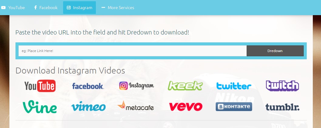 cara download video instagram