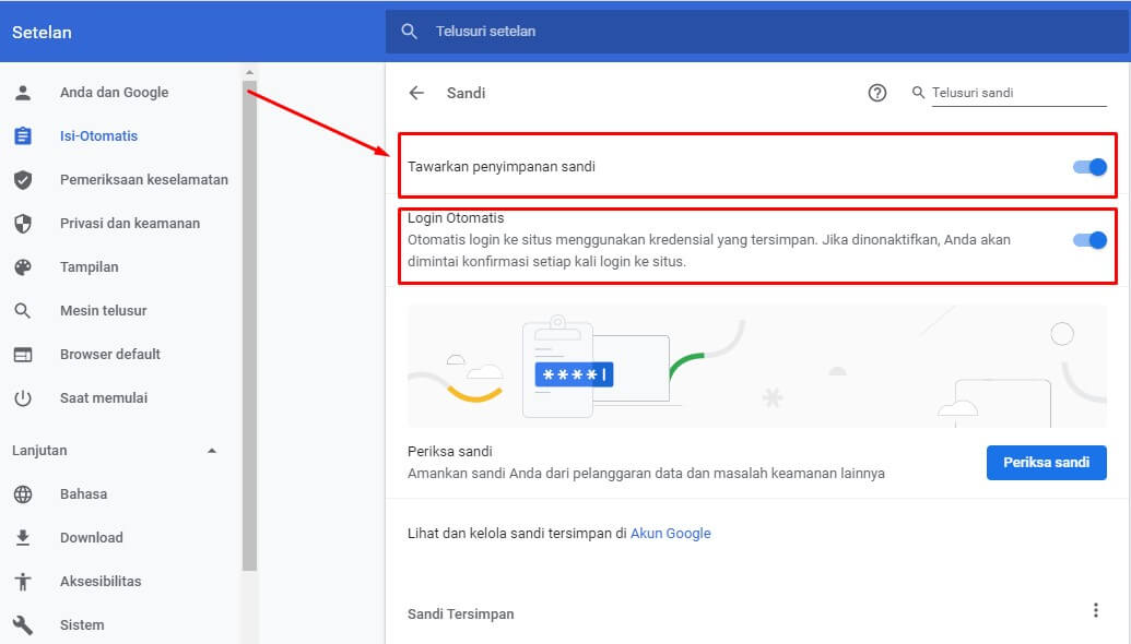 cara melihat password di google chrome cara melihat password di google chrome