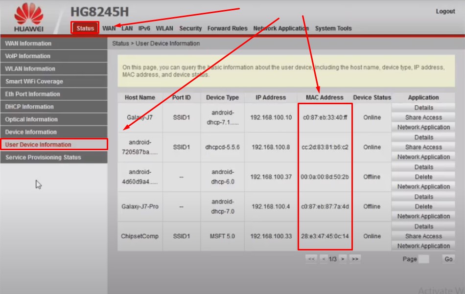 cara mengetahui pengguna wifi indihome huawei hg8245h5 cara mengetahui pengguna wifi indihome huawei hg8245h5