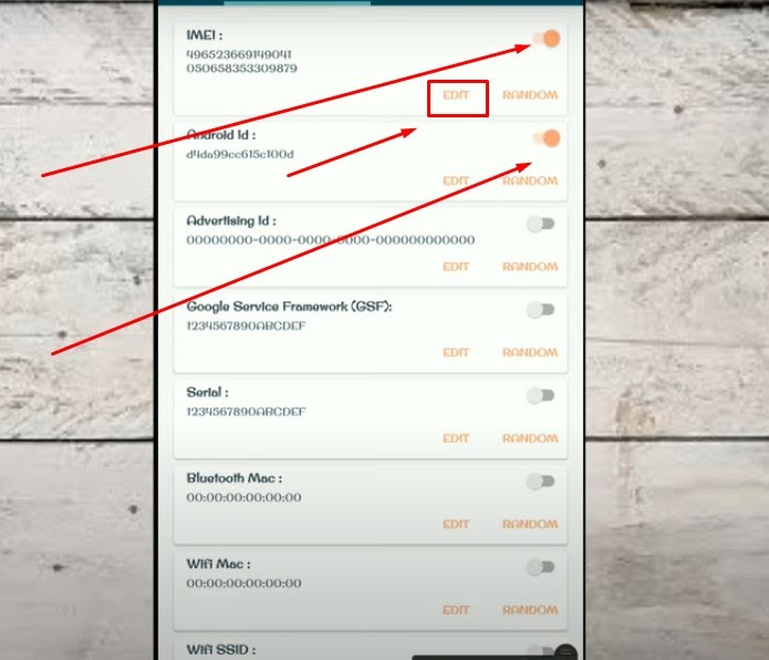 cara ganti imei hp