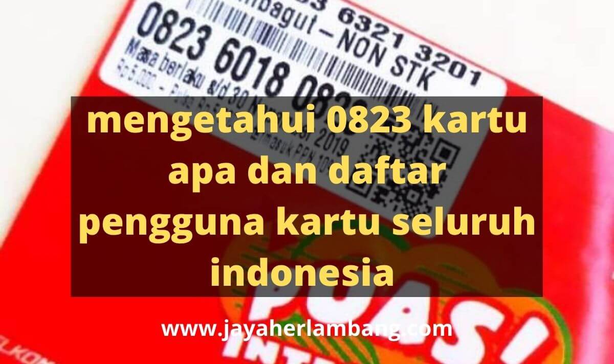 0823 Nomor Apa 0823 Nomor Apa